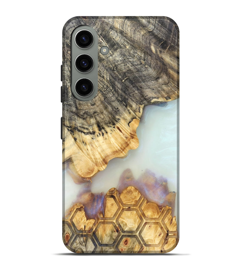 Galaxy S24 Plus Wood Live Edge Phone Case - Janiah (Clear, 821895)