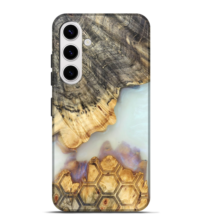 Galaxy S25 Plus Wood Live Edge Phone Case - Janiah (Clear, 821895)