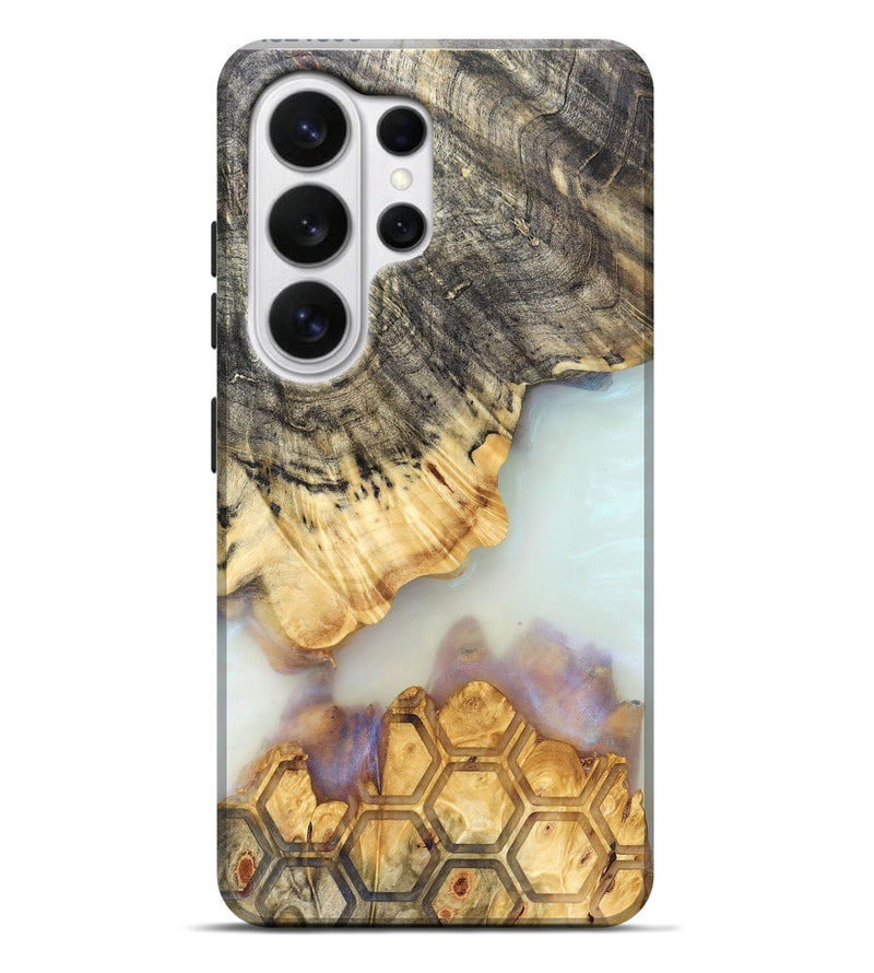 Galaxy S26 Ultra Wood Live Edge Phone Case - Janiah (Clear, 821895)