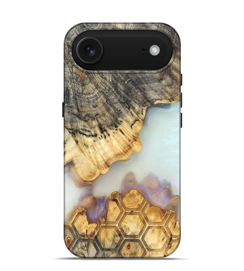 iPhone 17 Air Wood Live Edge Phone Case - Janiah (Clear, 821895)