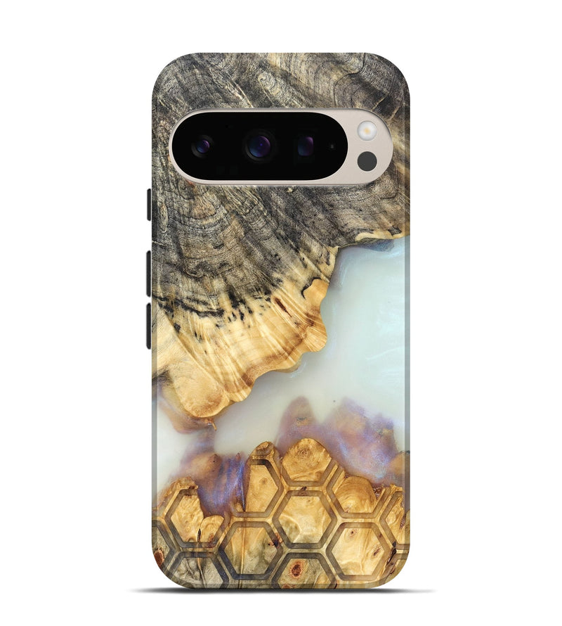 Pixel 10 Wood Live Edge Phone Case - Janiah (Clear, 821895)