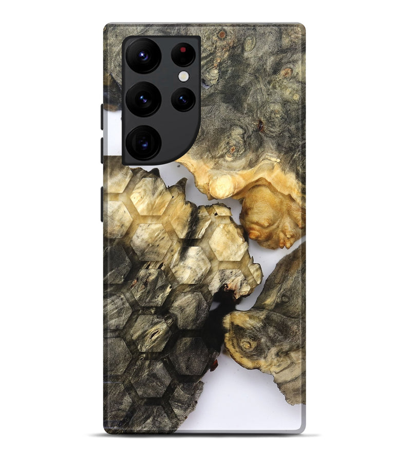 Galaxy S22 Ultra Wood Live Edge Phone Case - Tillie (Clear, 821896)