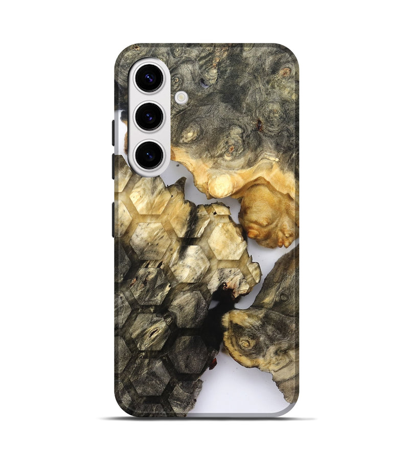 Galaxy S25 Wood Live Edge Phone Case - Tillie (Clear, 821896)