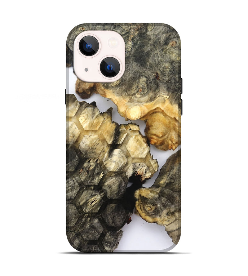 iPhone 13 Wood Live Edge Phone Case - Tillie (Clear, 821896)