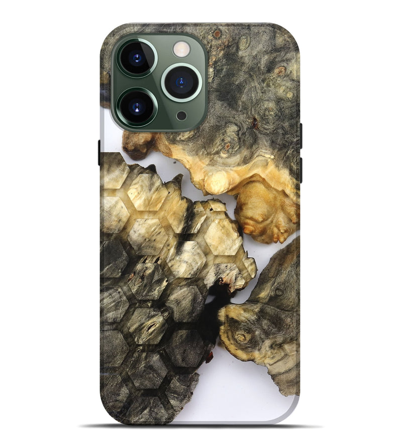 iPhone 13 Pro Max Wood Live Edge Phone Case - Tillie (Clear, 821896)