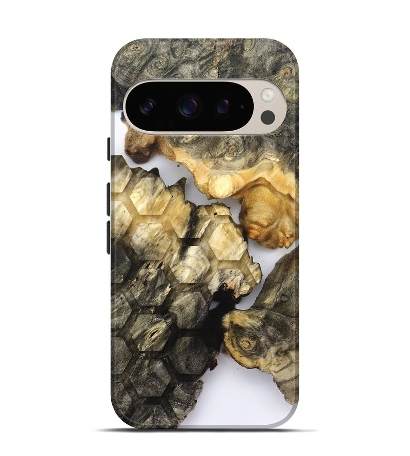 Pixel 10 Pro Wood Live Edge Phone Case - Tillie (Clear, 821896)