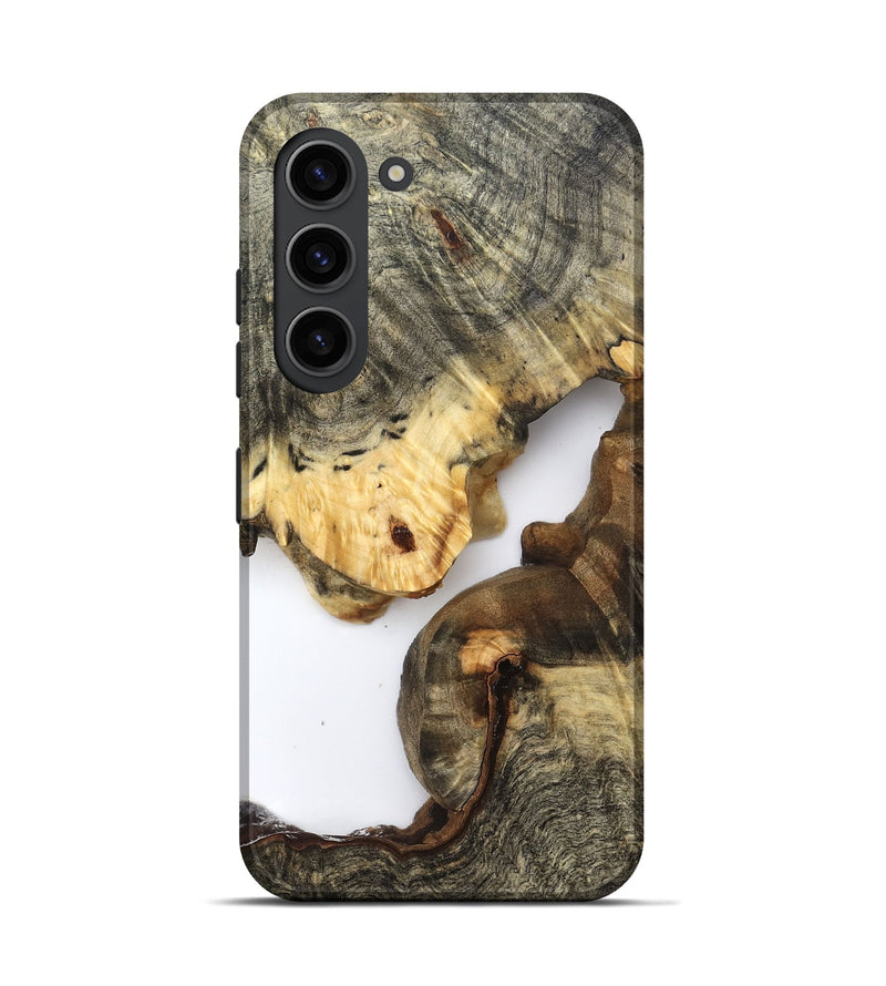 Galaxy S23 Wood Live Edge Phone Case - Kelis (Clear, 821897)