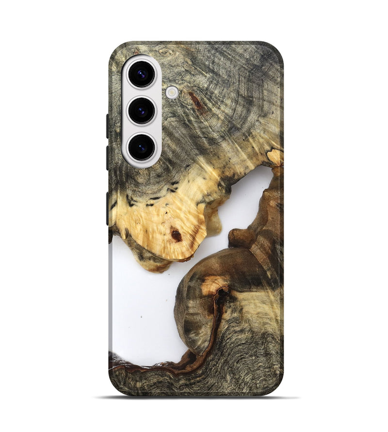Galaxy S25 Wood Live Edge Phone Case - Kelis (Clear, 821897)