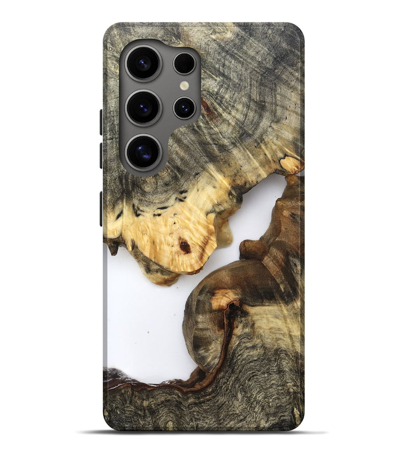 Galaxy S25 Ultra Wood Live Edge Phone Case - Kelis (Clear, 821897)