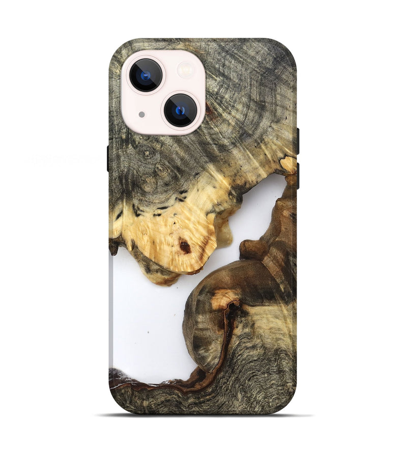 iPhone 13 Wood Live Edge Phone Case - Kelis (Clear, 821897)