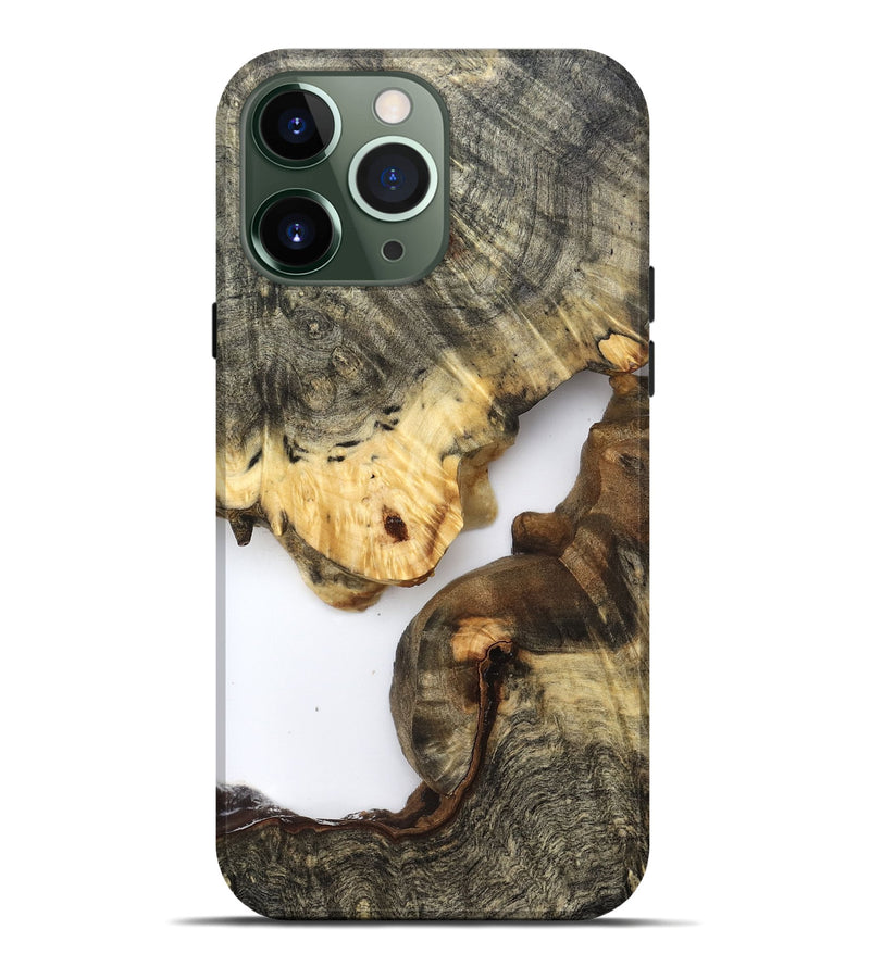 iPhone 13 Pro Max Wood Live Edge Phone Case - Kelis (Clear, 821897)