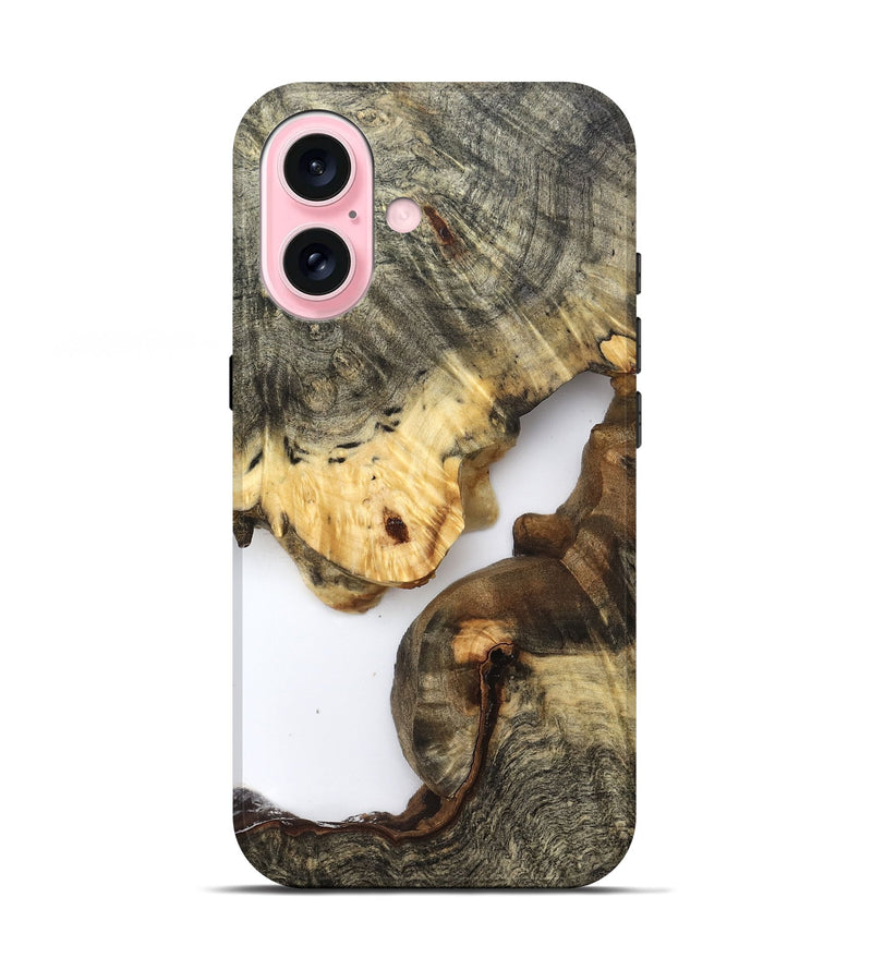 iPhone 17 Wood Live Edge Phone Case - Kelis (Clear, 821897)