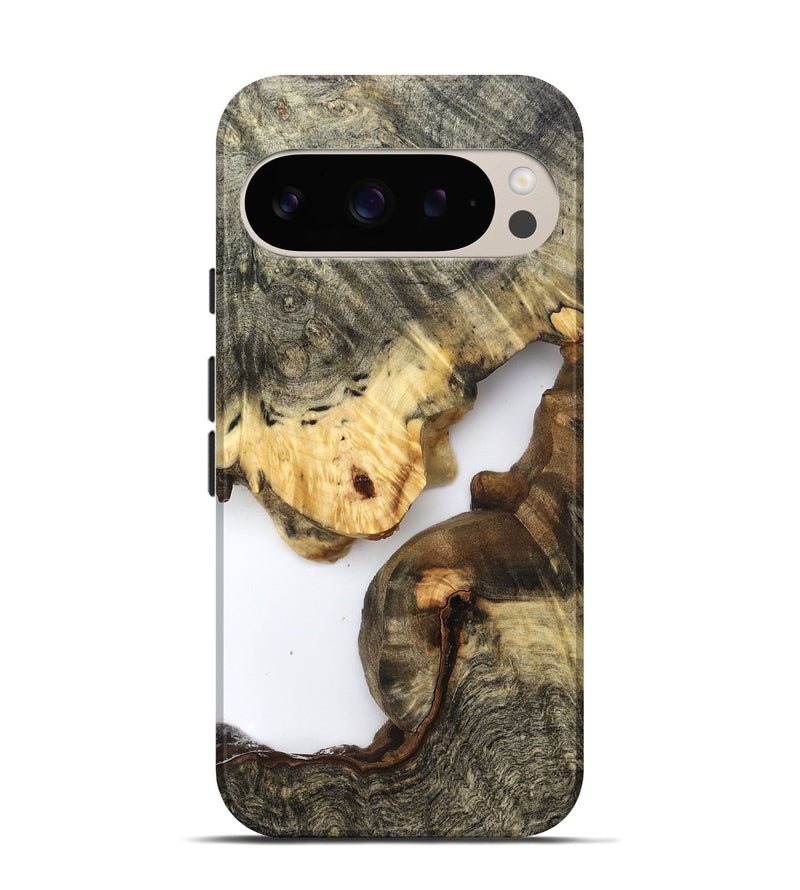 Pixel 9 Wood Live Edge Phone Case - Kelis (Clear, 821897)