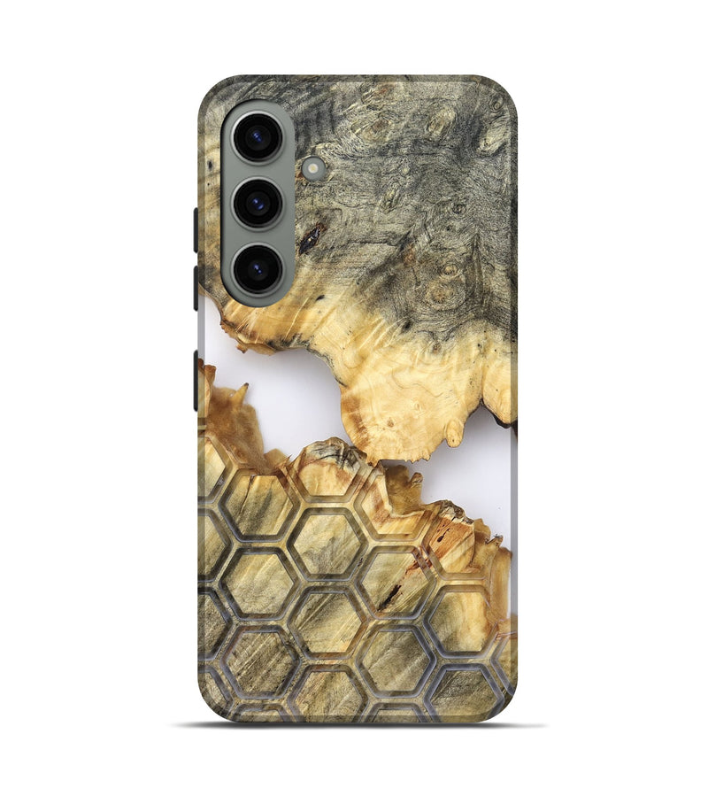 Galaxy S24 Wood Live Edge Phone Case - Tasia (Clear, 821898)