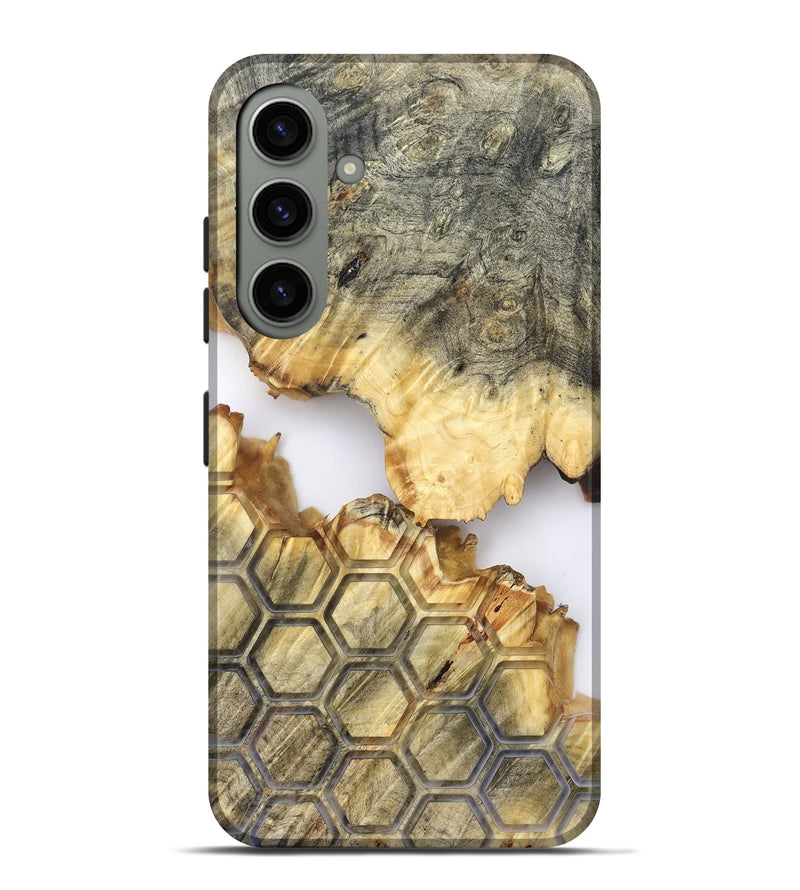 Galaxy S24 Plus Wood Live Edge Phone Case - Tasia (Clear, 821898)