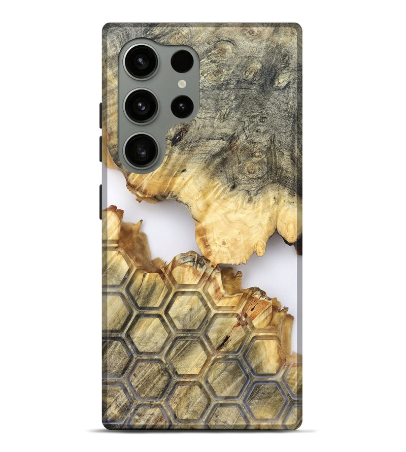 Galaxy S24 Ultra Wood Live Edge Phone Case - Tasia (Clear, 821898)