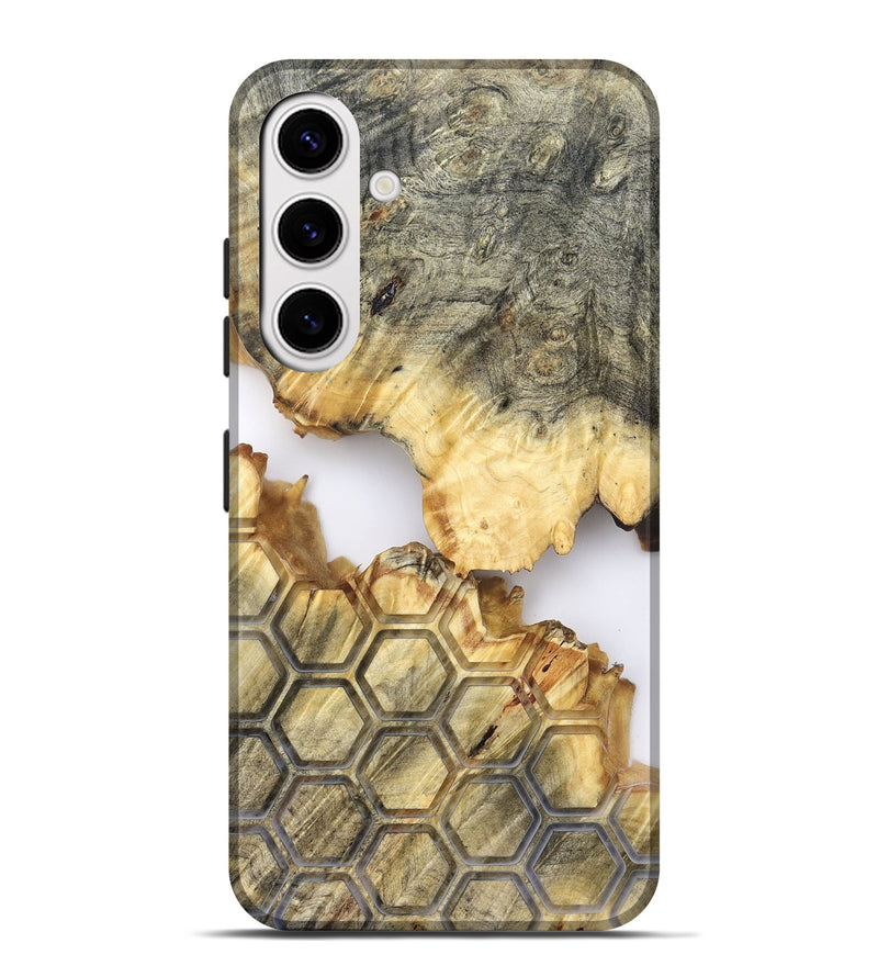 Galaxy S25 Plus Wood Live Edge Phone Case - Tasia (Clear, 821898)