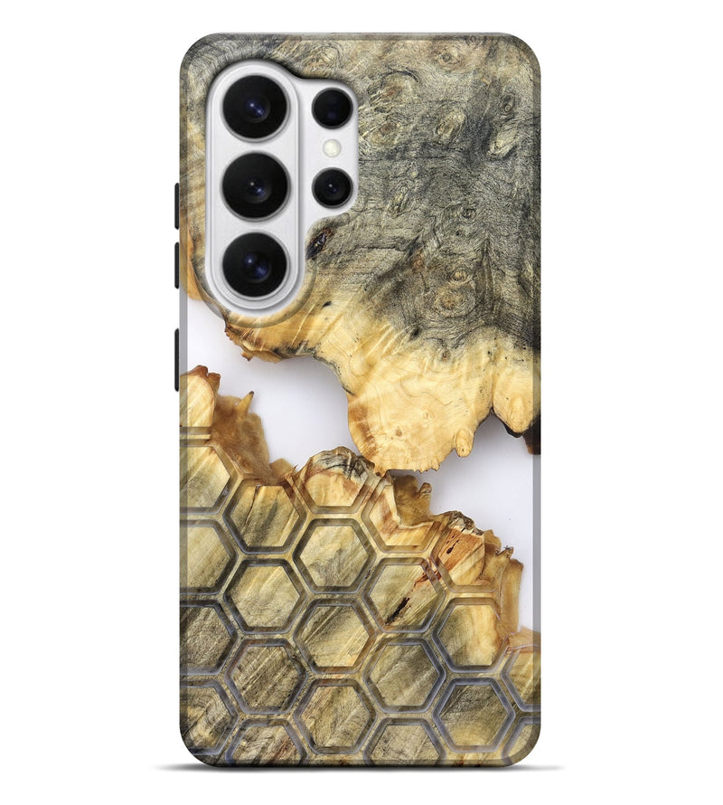 Galaxy S26 Ultra Wood Live Edge Phone Case - Tasia (Clear, 821898)