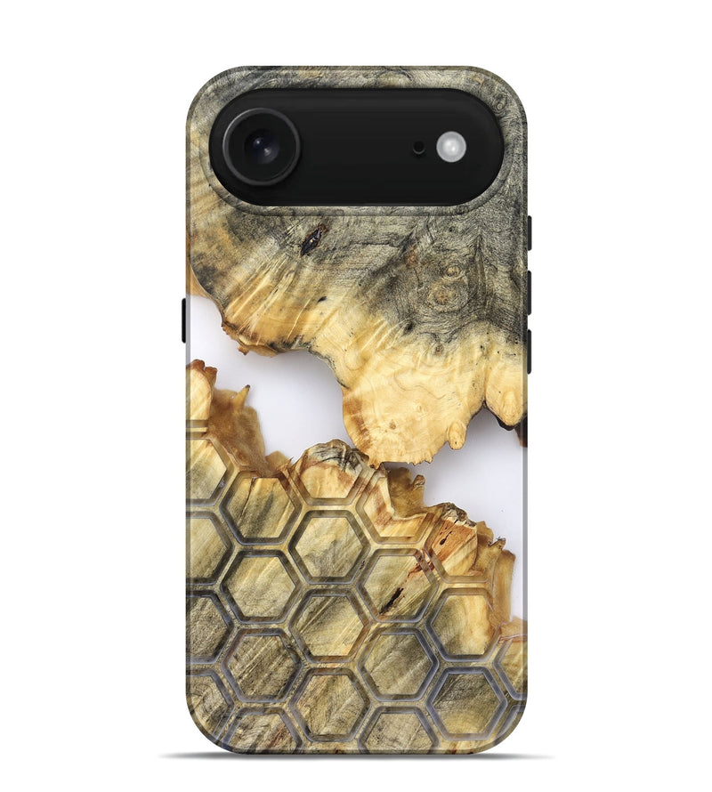 iPhone 17 Air Wood Live Edge Phone Case - Tasia (Clear, 821898)
