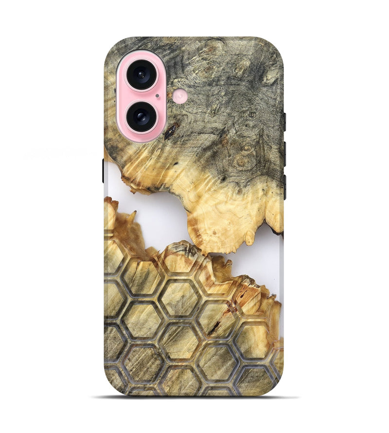 iPhone 17 Wood Live Edge Phone Case - Tasia (Clear, 821898)