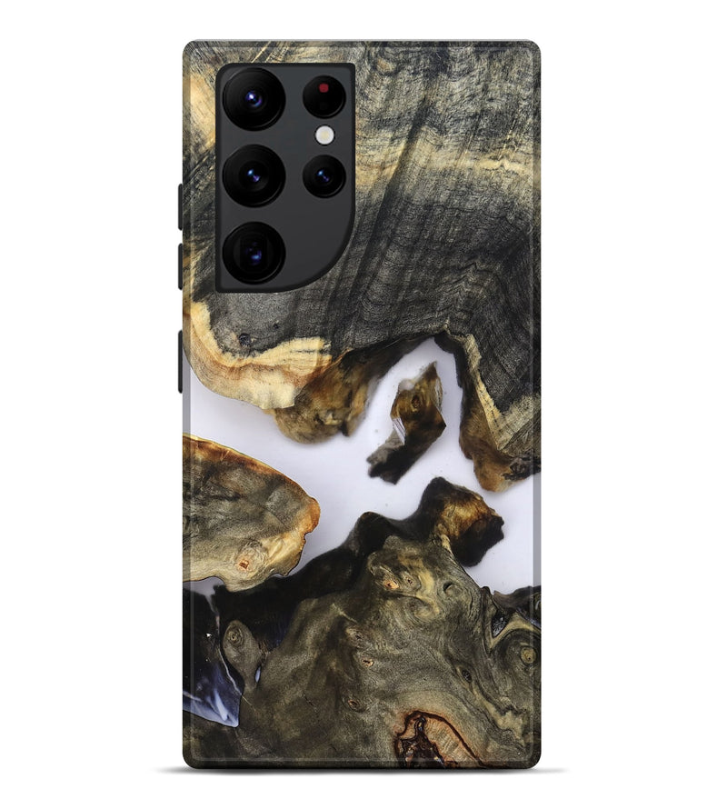 Galaxy S22 Ultra Wood Live Edge Phone Case - Venus (Clear, 821899)