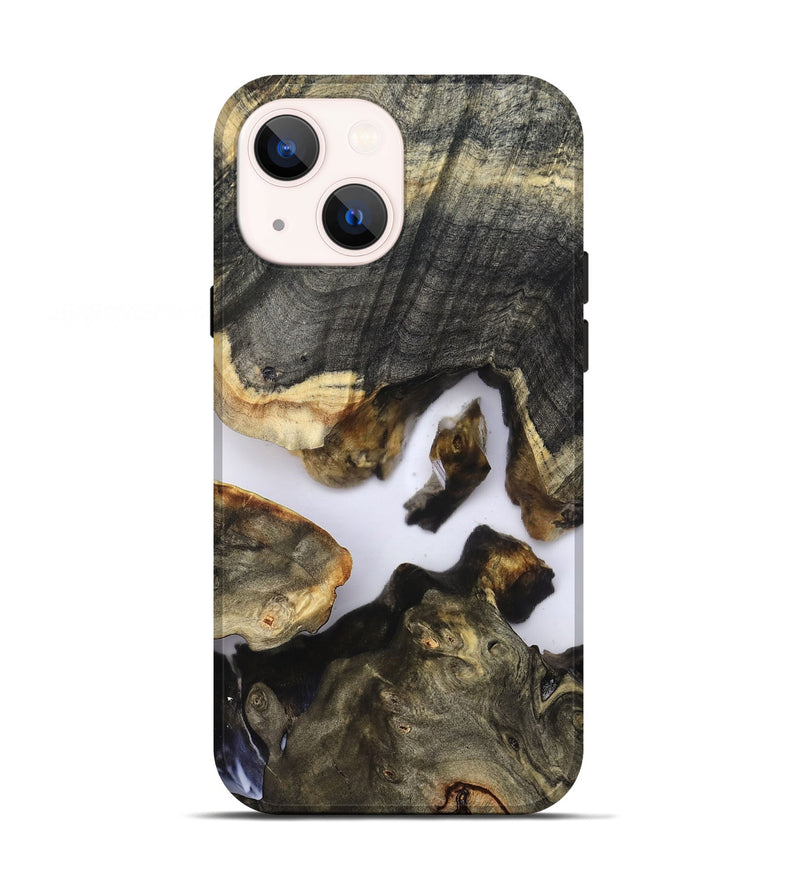 iPhone 13 Wood Live Edge Phone Case - Venus (Clear, 821899)