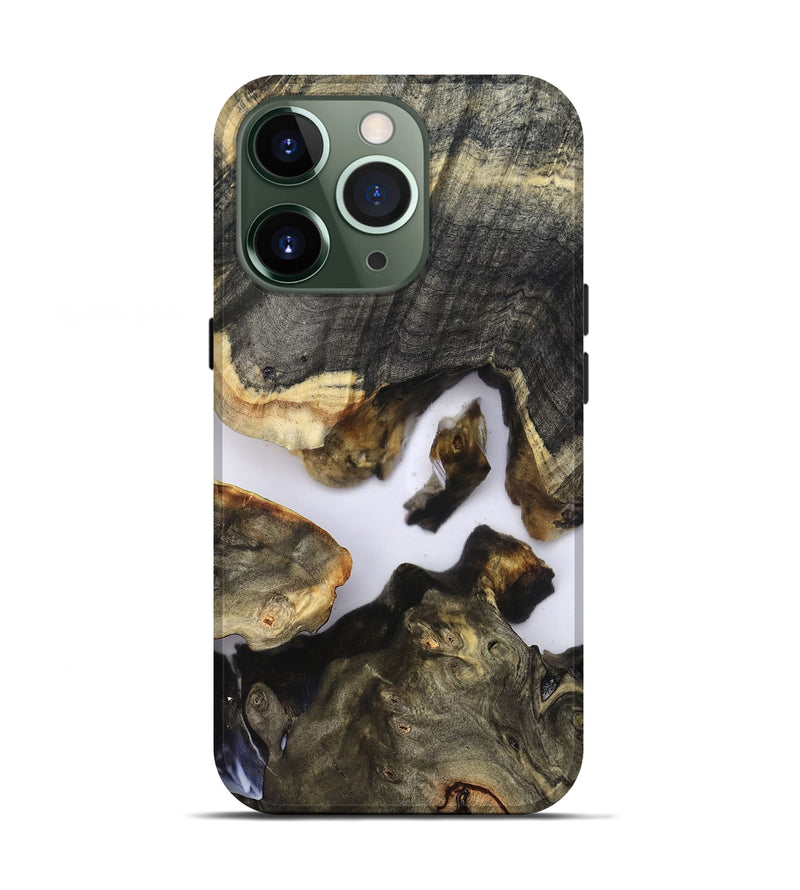 iPhone 13 Pro Wood Live Edge Phone Case - Venus (Clear, 821899)
