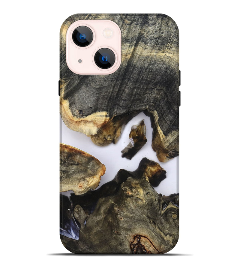 iPhone 14 Plus Wood Live Edge Phone Case - Venus (Clear, 821899)