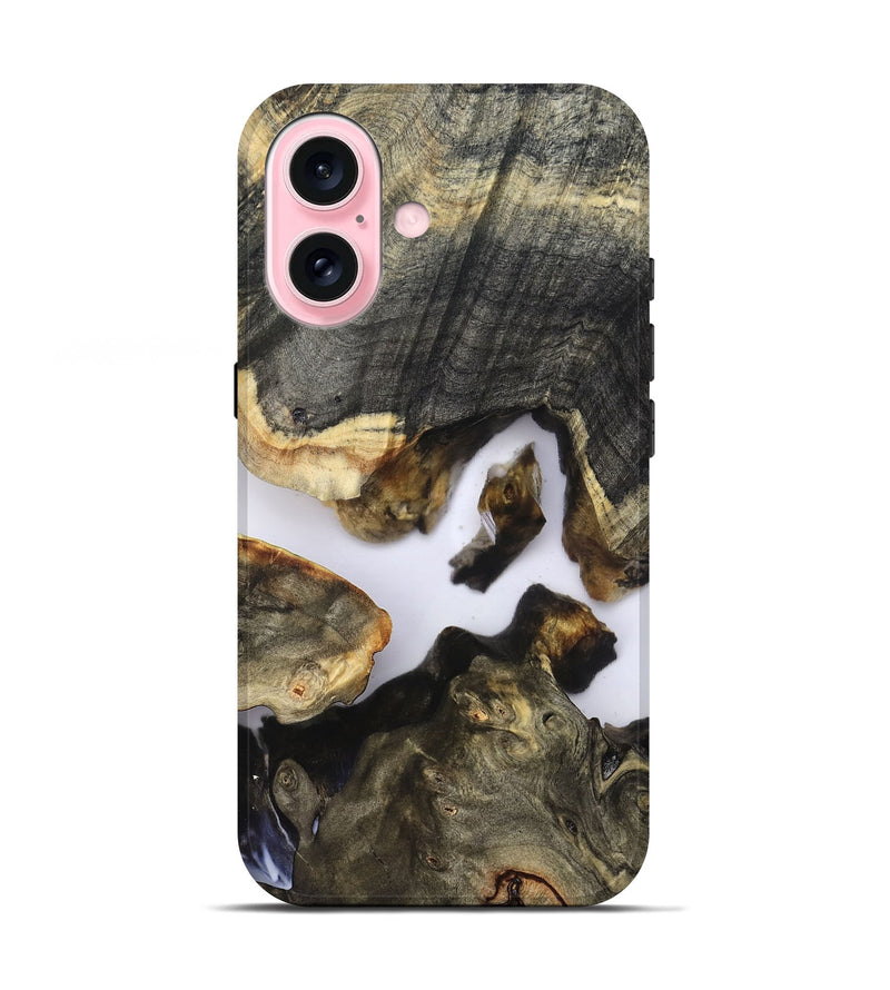 iPhone 17 Wood Live Edge Phone Case - Venus (Clear, 821899)