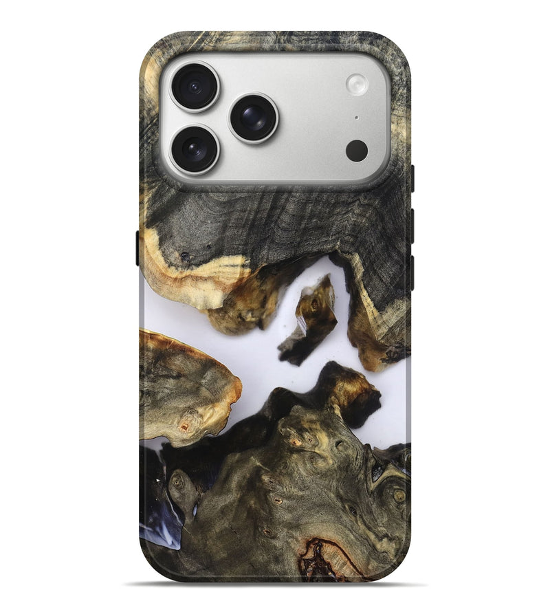 iPhone 17 Pro Max Wood Live Edge Phone Case - Venus (Clear, 821899)