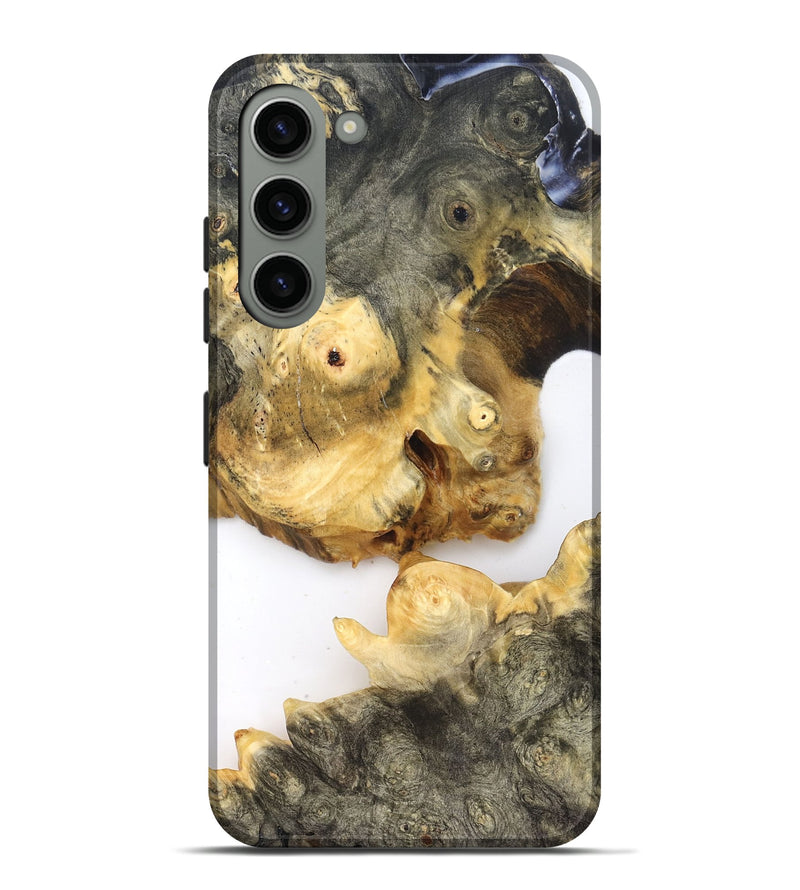 Galaxy S23 Plus Wood Live Edge Phone Case - Jay (Clear, 821900)