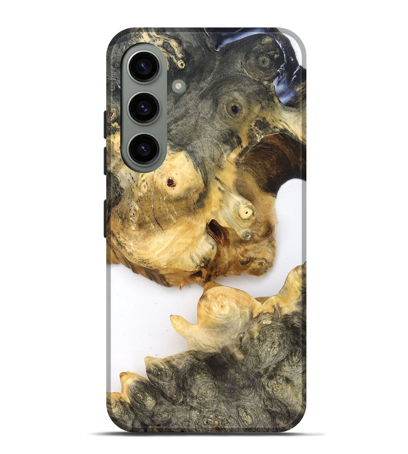 Galaxy S24 Plus Wood Live Edge Phone Case - Jay (Clear, 821900)
