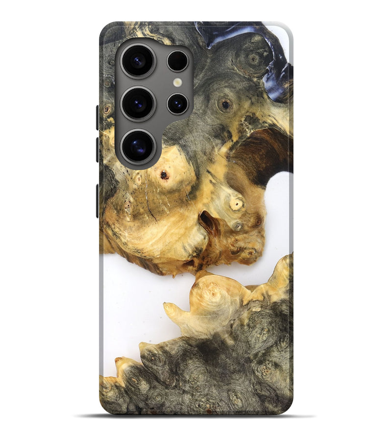 Galaxy S25 Ultra Wood Live Edge Phone Case - Jay (Clear, 821900)