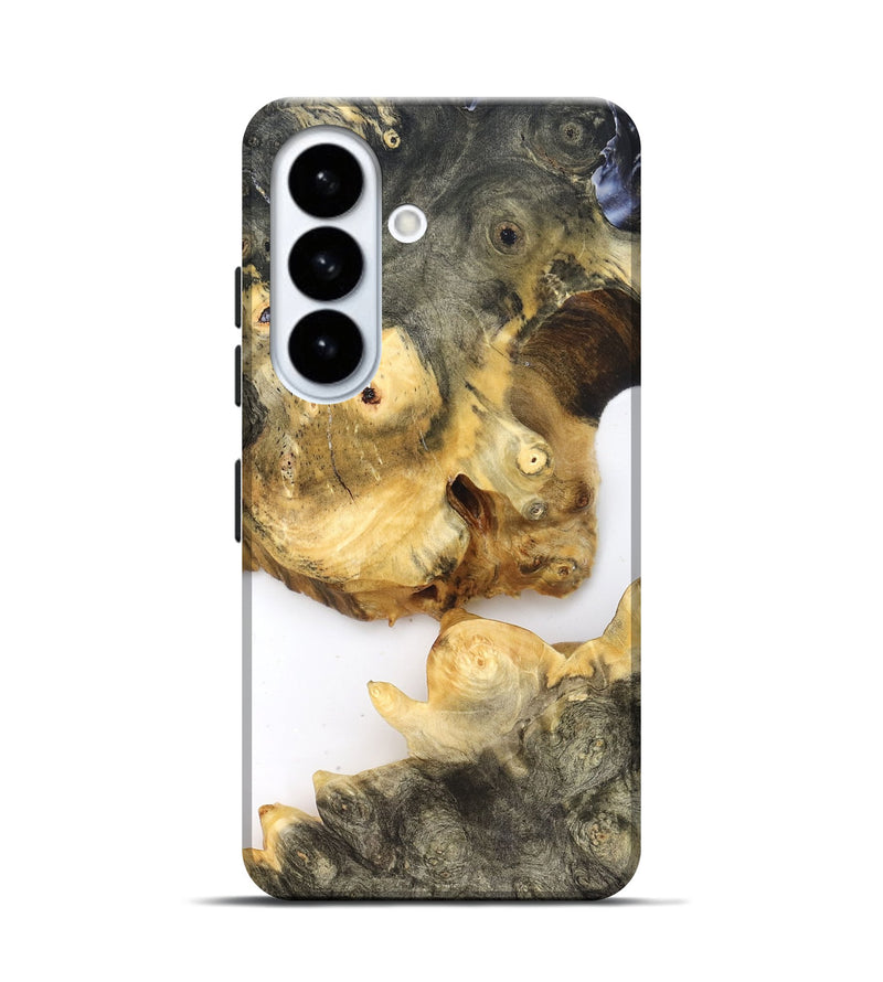Galaxy S26 Wood Live Edge Phone Case - Jay (Clear, 821900)