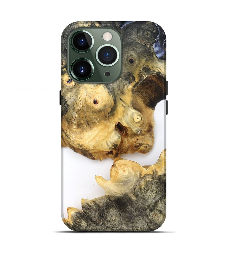 iPhone 13 Pro Wood Live Edge Phone Case - Jay (Clear, 821900)
