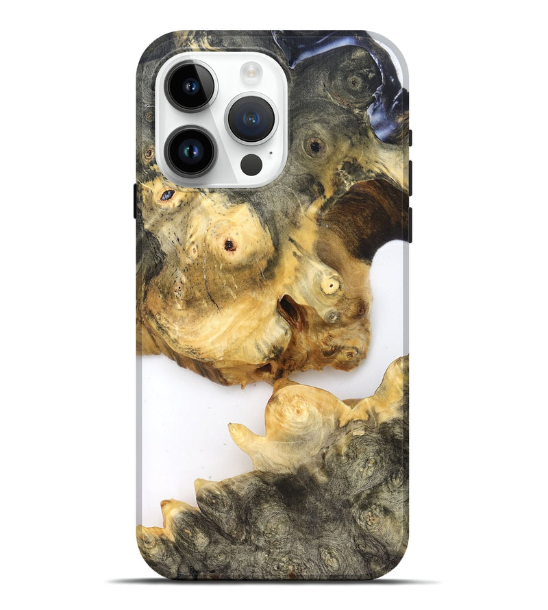iPhone 15 Pro Max Wood Live Edge Phone Case - Jay (Clear, 821900)