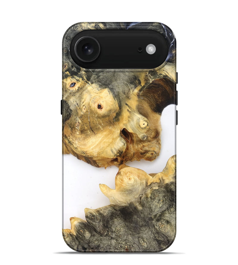 iPhone 17 Air Wood Live Edge Phone Case - Jay (Clear, 821900)