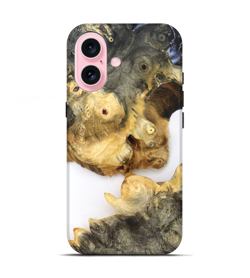 iPhone 17 Wood Live Edge Phone Case - Jay (Clear, 821900)