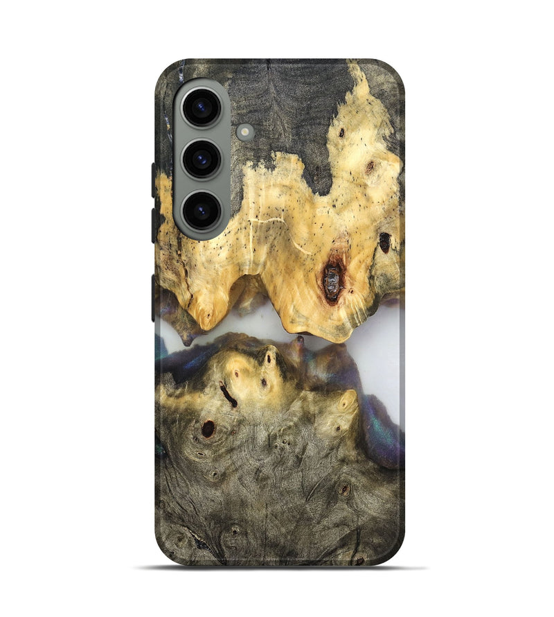 Galaxy S24 Wood Live Edge Phone Case - Ingrid (Clear, 821902)