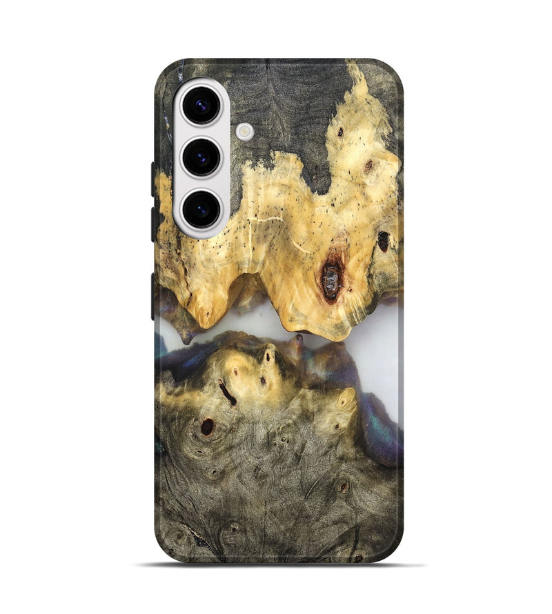 Galaxy S25 Wood Live Edge Phone Case - Ingrid (Clear, 821902)