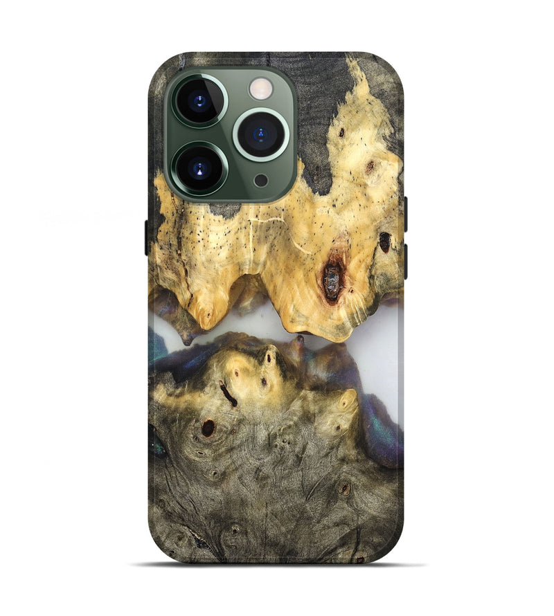 iPhone 13 Pro Wood Live Edge Phone Case - Ingrid (Clear, 821902)