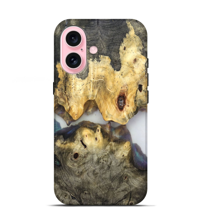 iPhone 17 Wood Live Edge Phone Case - Ingrid (Clear, 821902)