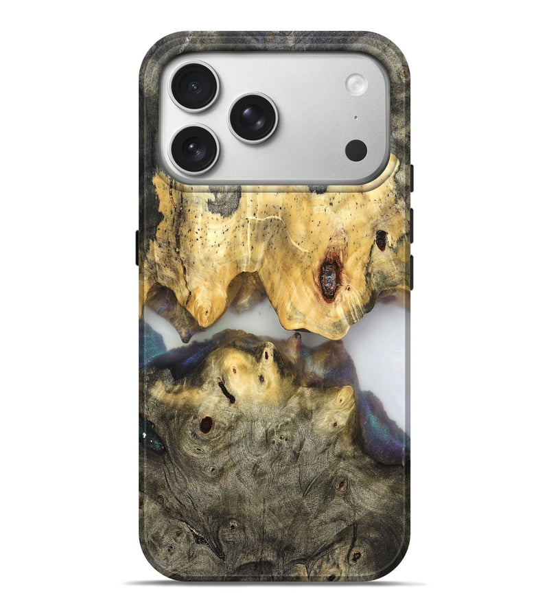 iPhone 17 Pro Max Wood Live Edge Phone Case - Ingrid (Clear, 821902)