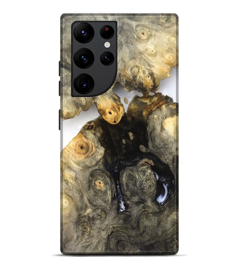 Galaxy S22 Ultra Wood Live Edge Phone Case - Zayne (Clear, 821903)