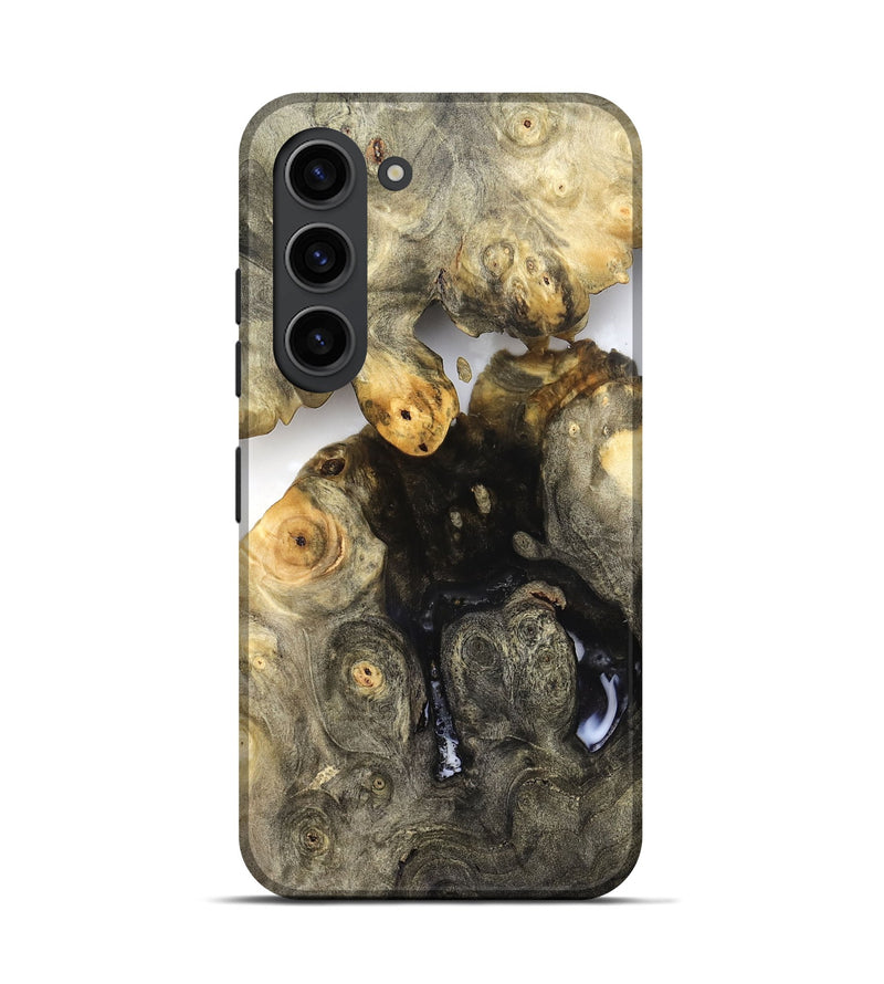 Galaxy S23 Wood Live Edge Phone Case - Zayne (Clear, 821903)