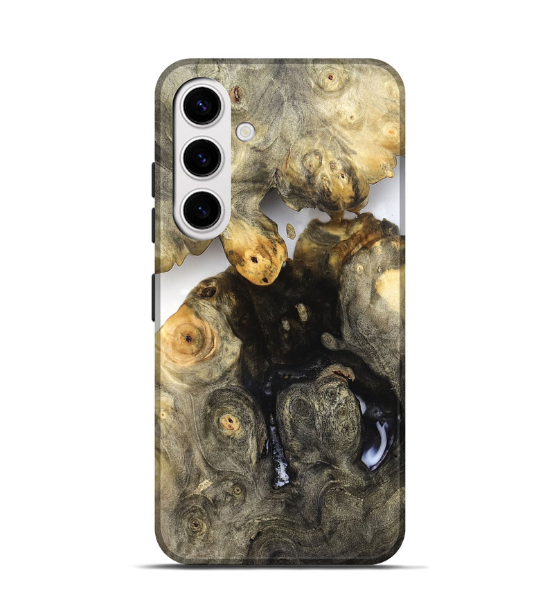 Galaxy S25 Wood Live Edge Phone Case - Zayne (Clear, 821903)