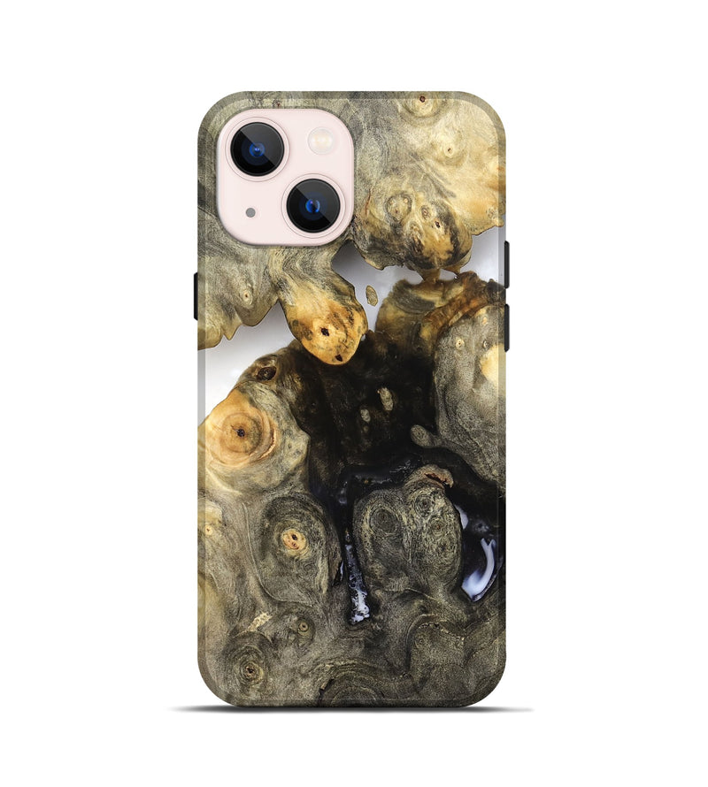 iPhone 13 mini Wood Live Edge Phone Case - Zayne (Clear, 821903)