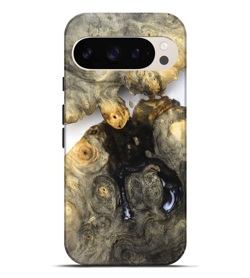 Pixel 10 Pro XL Wood Live Edge Phone Case - Zayne (Clear, 821903)