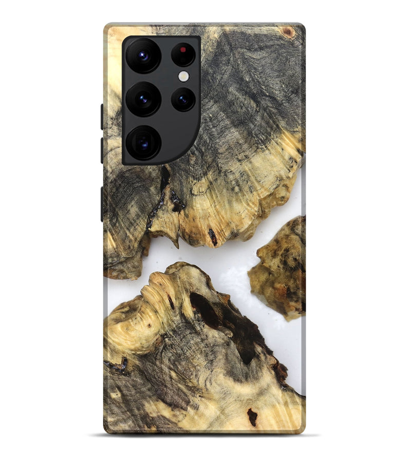 Galaxy S22 Ultra Wood Live Edge Phone Case - Sydnee (Clear, 821904)