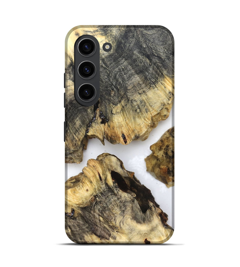 Galaxy S23 Wood Live Edge Phone Case - Sydnee (Clear, 821904)